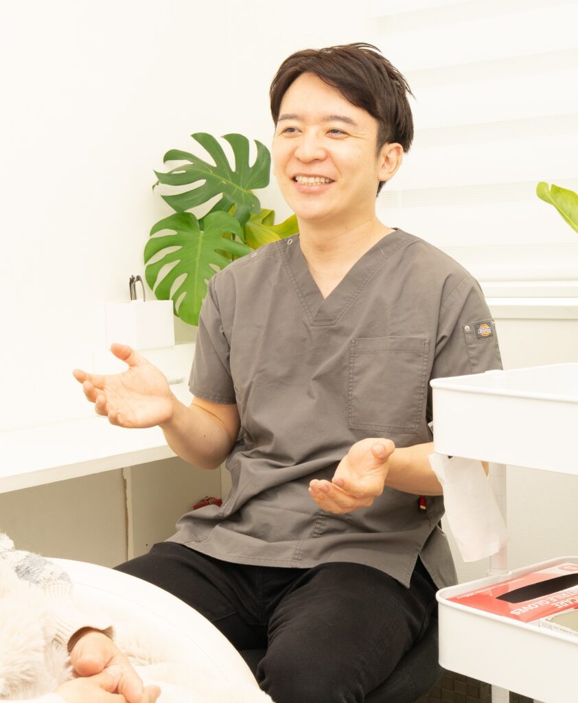 高御堂 裕基 医師 カウンセリングの様子