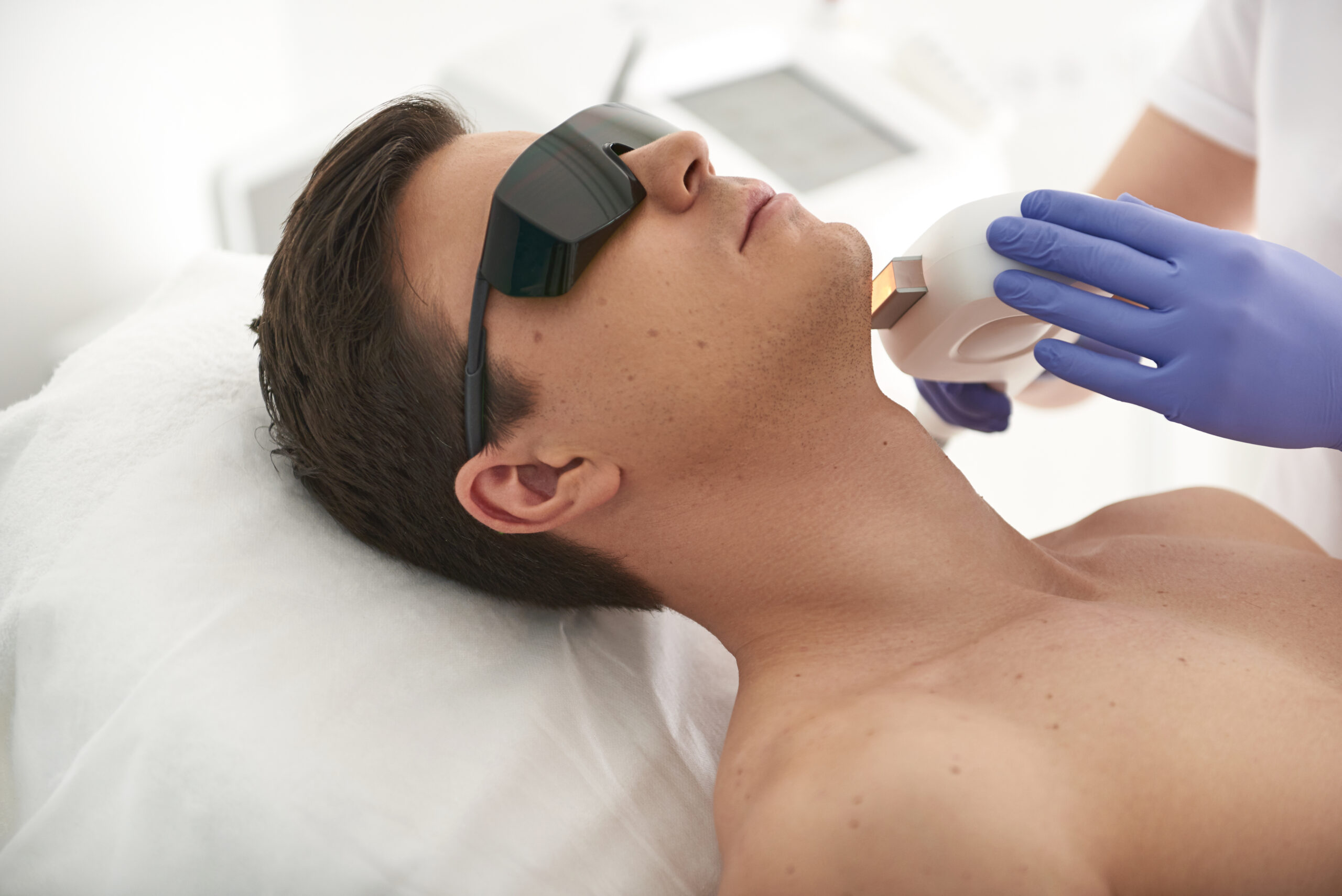 Men's medical hair removal & beard hair removal